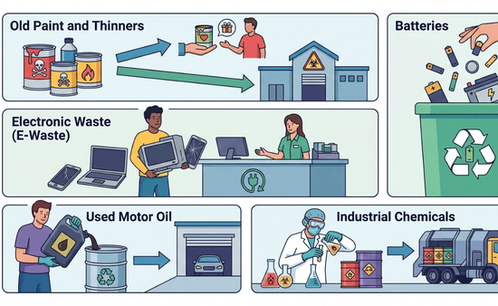 How You Should Dispose of Common Hazardous Materials
