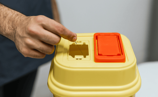 How You Should Dispose of Sharp Objects (Needles, Syringes, Lancets)